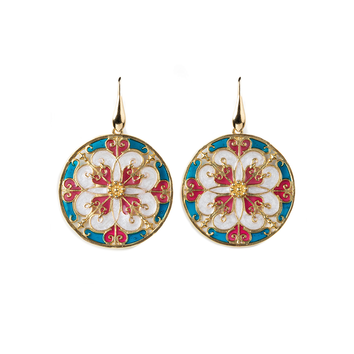 20000542 orecchini cattedrale madreperla Kathedrale Perlmutt-Ohrringe – Bild 1