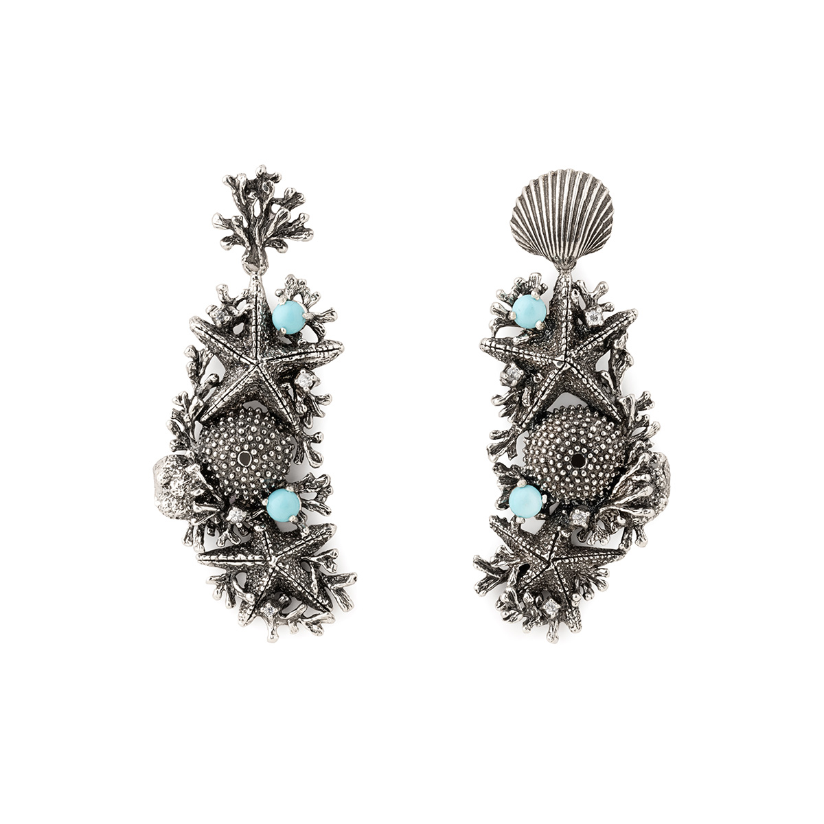 20001235 orecchini fondo marino Nude Seabed Earrings - Image 1